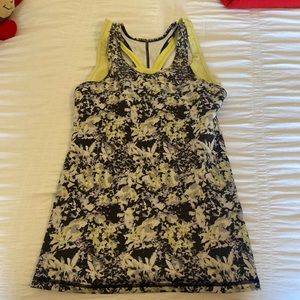 Lululemon Floral Workout Tank